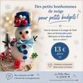 Petit bonhomme de neige – Modèle BLEU