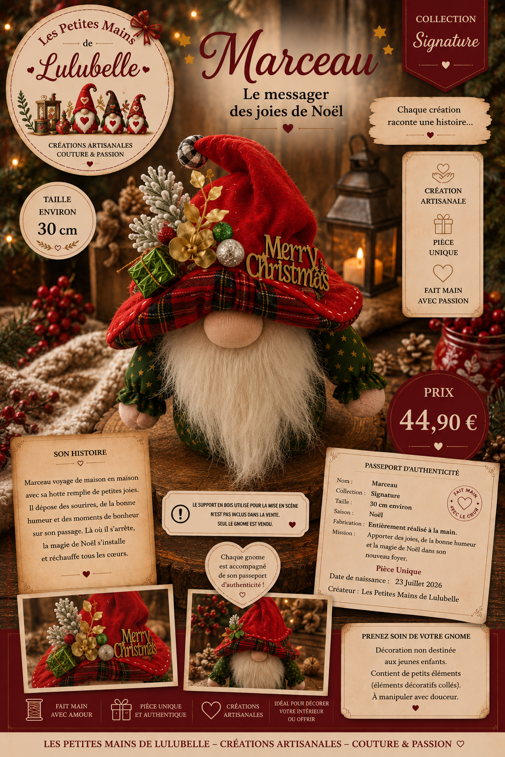 MARCEAU- Le Messager des Joies de Noël-