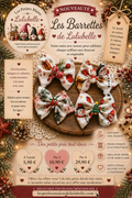 BARRETTES DE FÊTES
